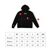 Bloom Hoodie Black