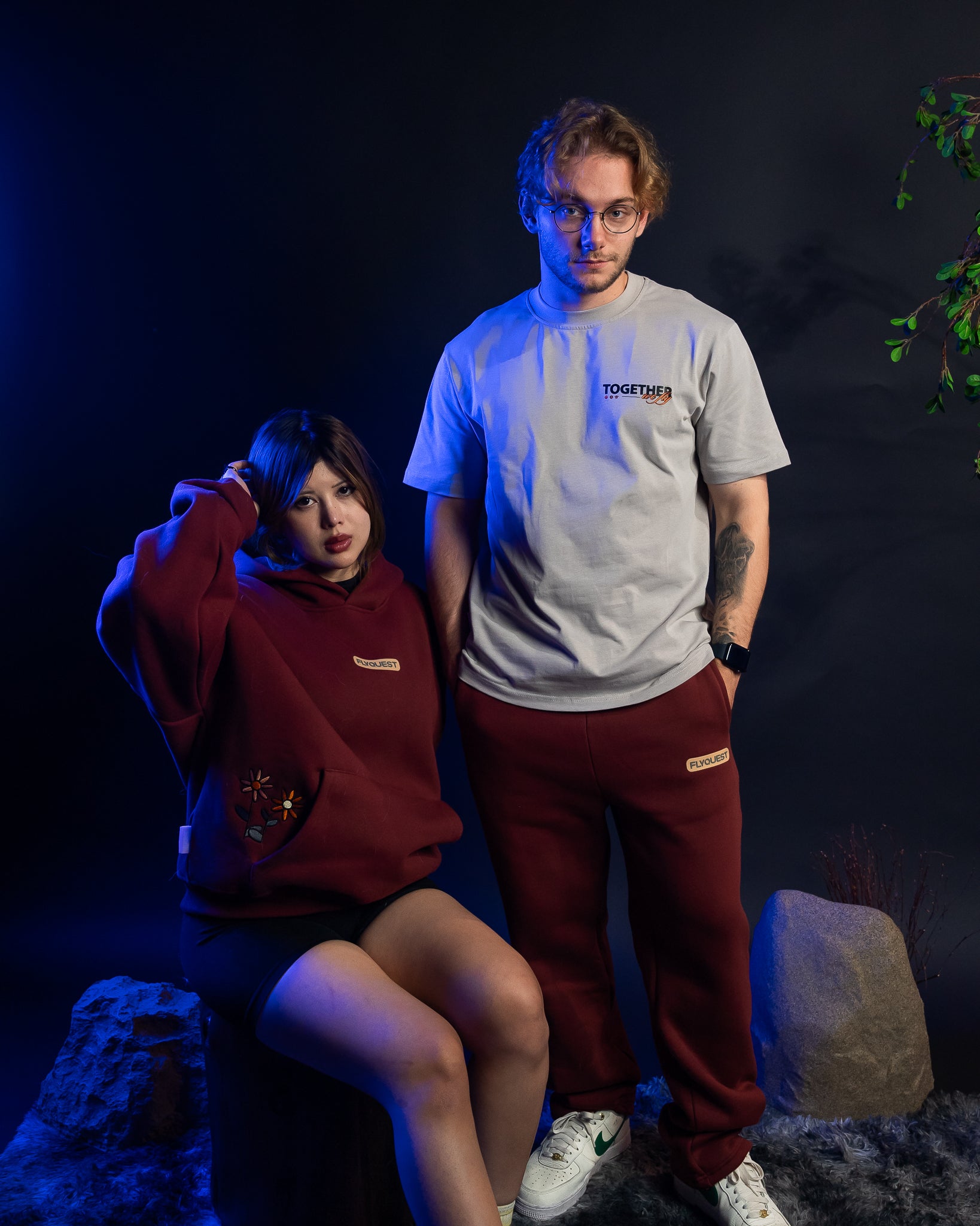 Pocket Flower Sweatpants