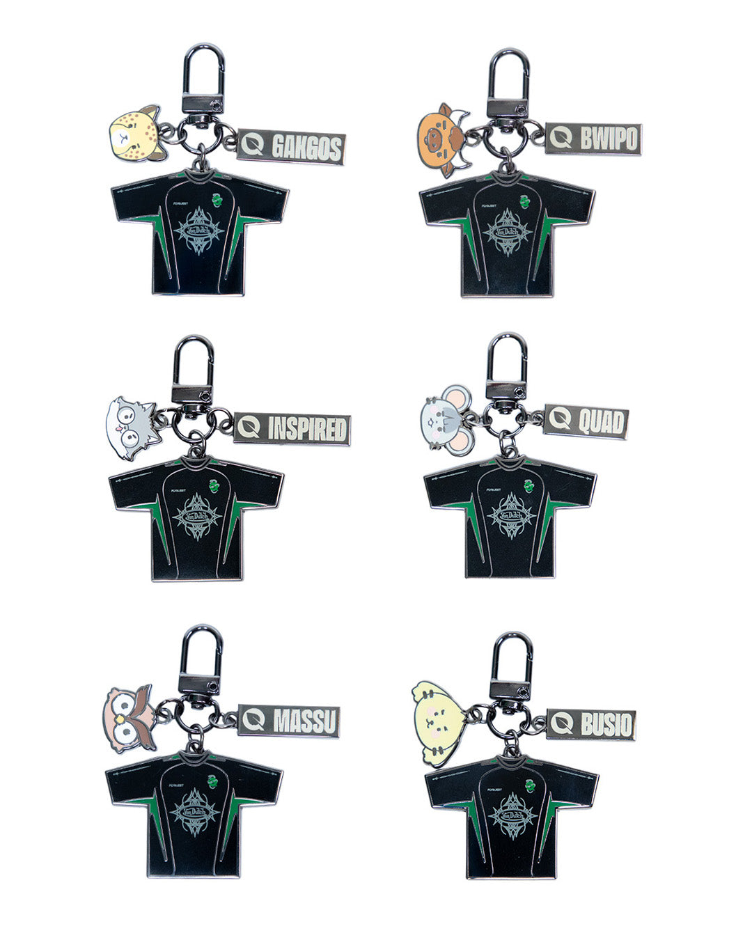Worlds 2025 Player Keychain – FlyQuest
