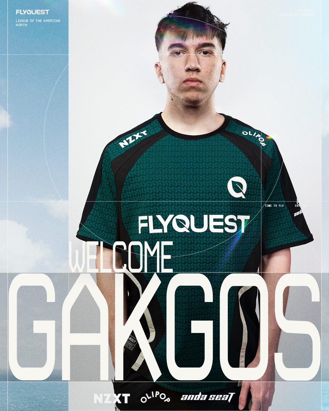 FlyQuest Signs Rising Turkish Talent Gakgos to League Team Ahead of Split 3