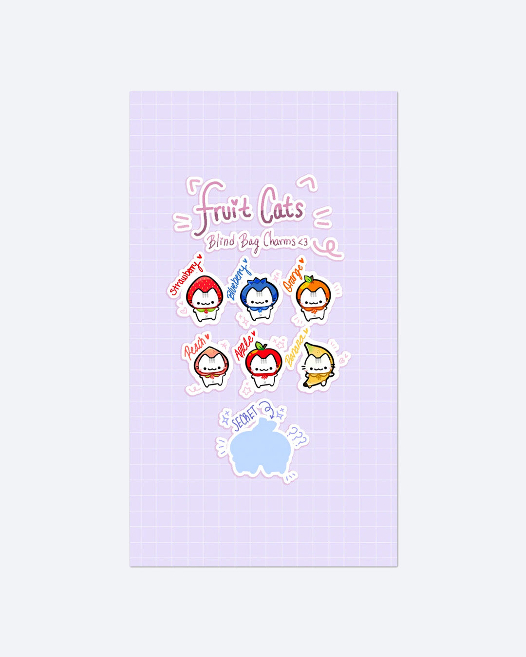 Basil Fruits Phone Charms Blind Bag