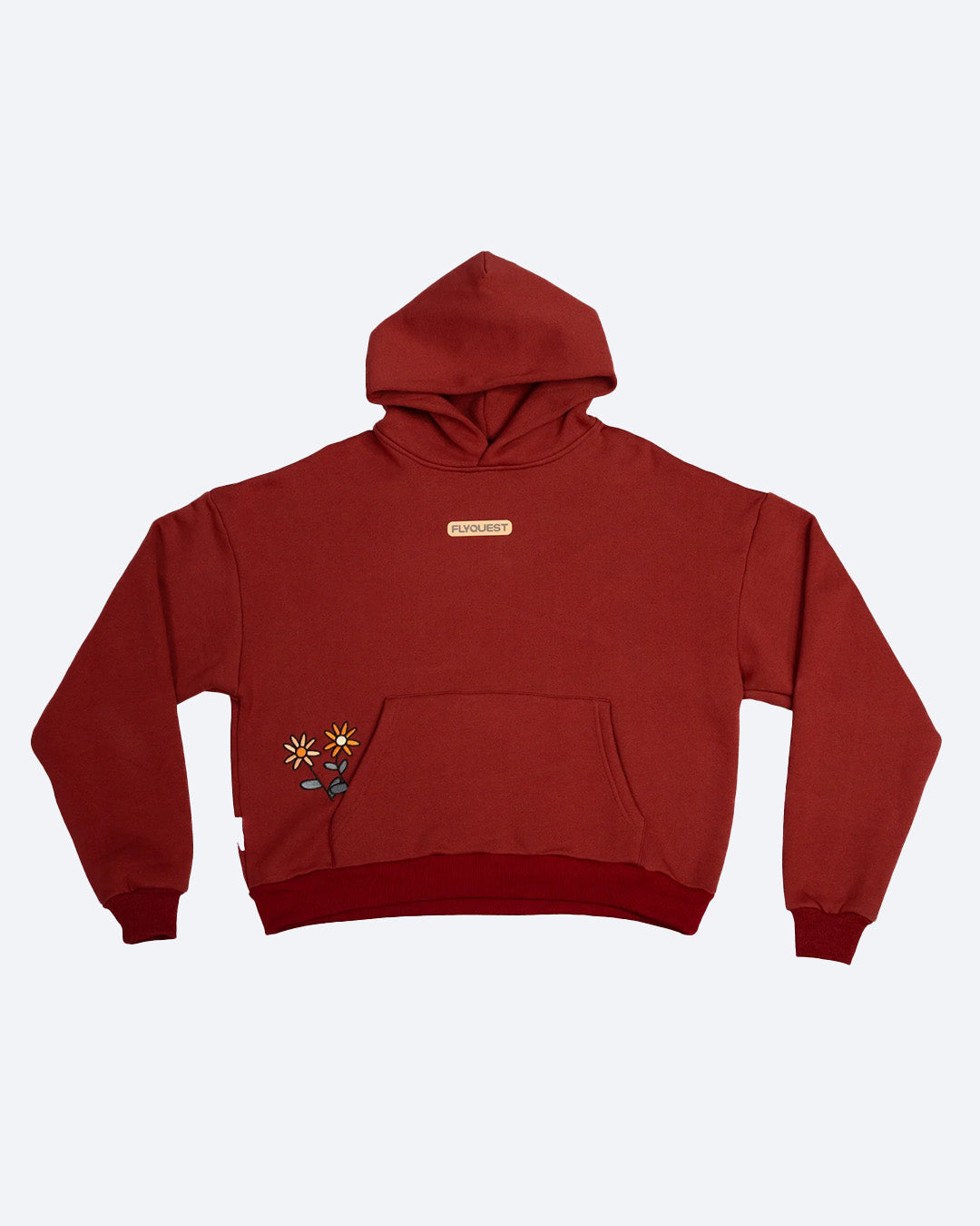 Pocket Flower Hoodie