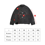 'cat scratched my sweater' knit
