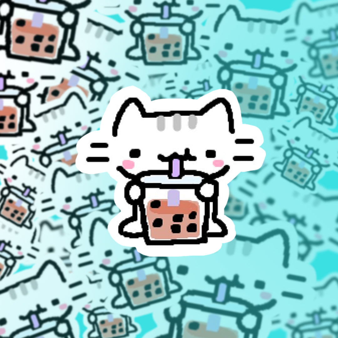 Basil Sticker Pack - Silly Cats