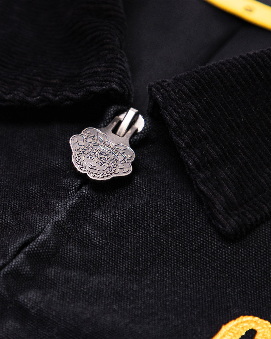 FlyQuest x Von Dutch Crew Jacket Black
