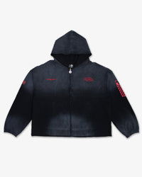 FlyQuest x Von Dutch Distressed Waffle Zip