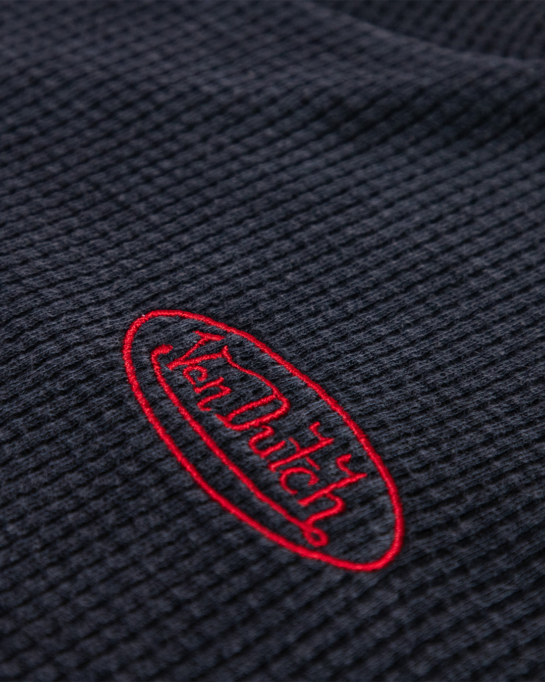 FlyQuest x Von Dutch Distressed Waffle Zip