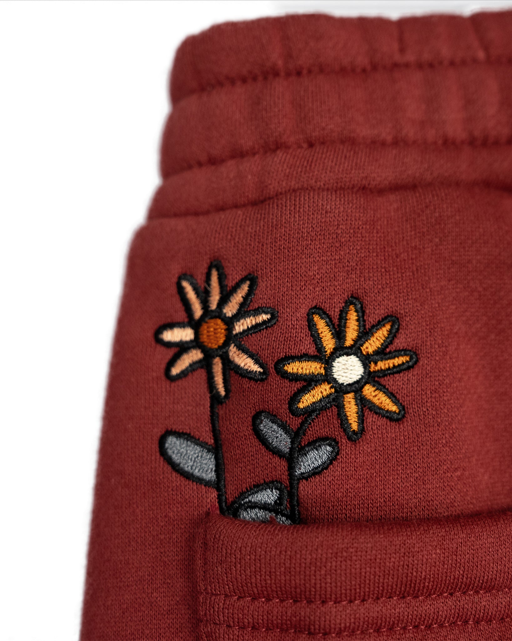 Pocket Flower Sweatpants