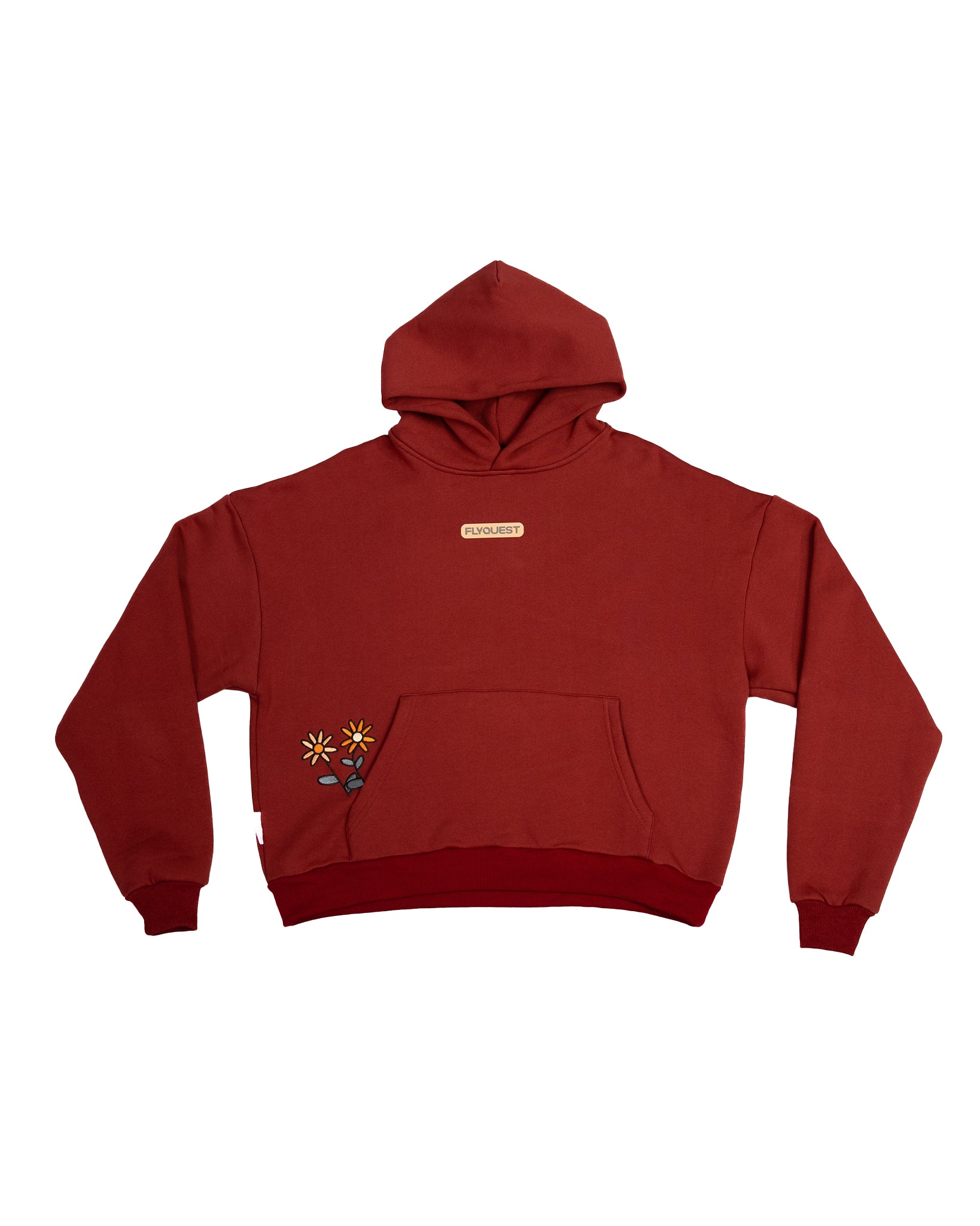 Pocket Flower Hoodie