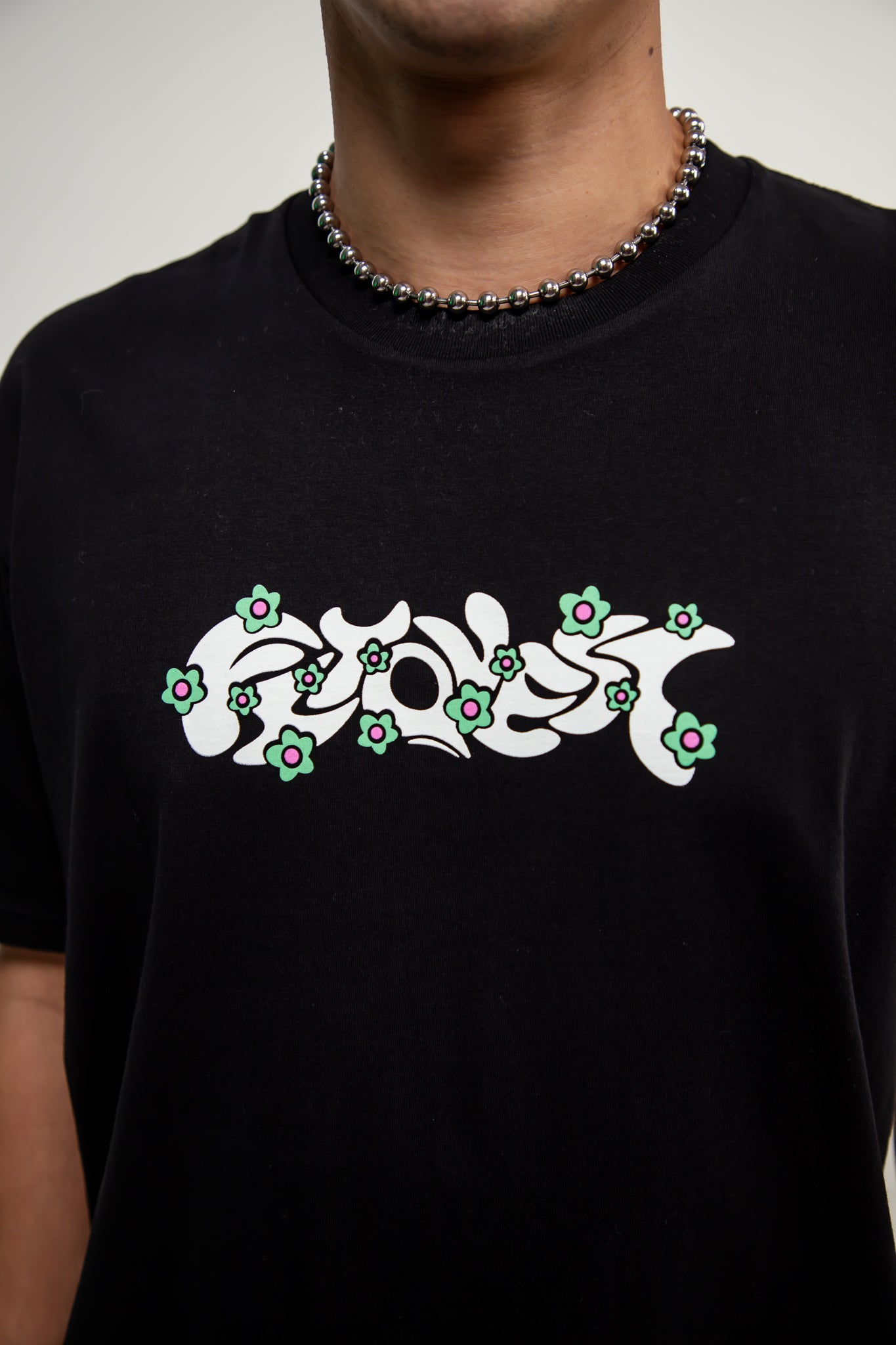 Bloom Tee Black