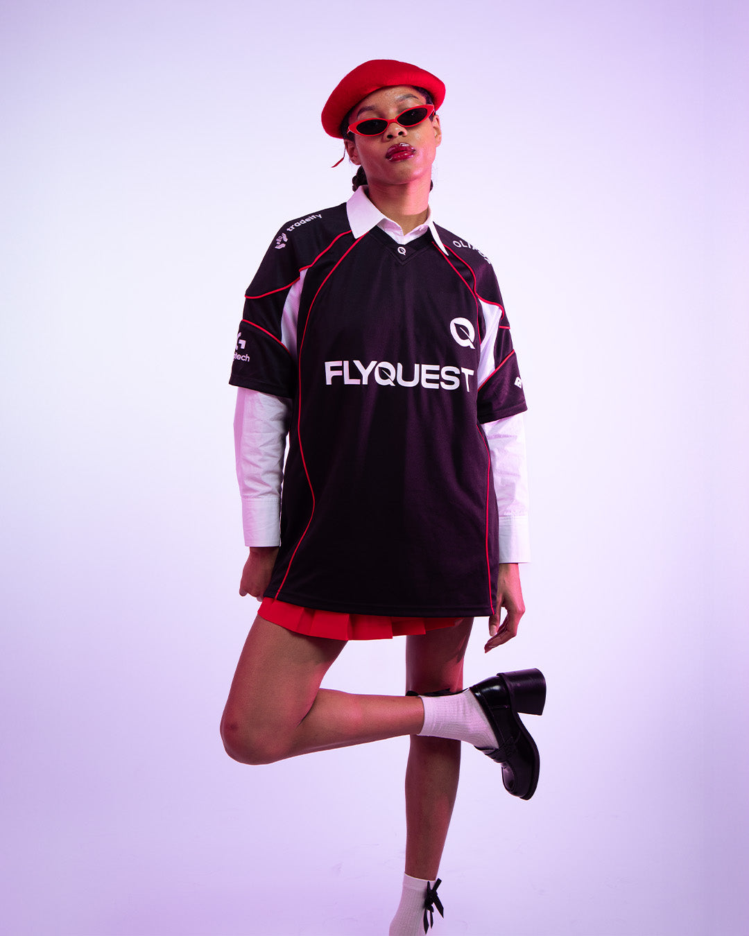 FlyQuest RED REGEN 2026 Jersey Custom