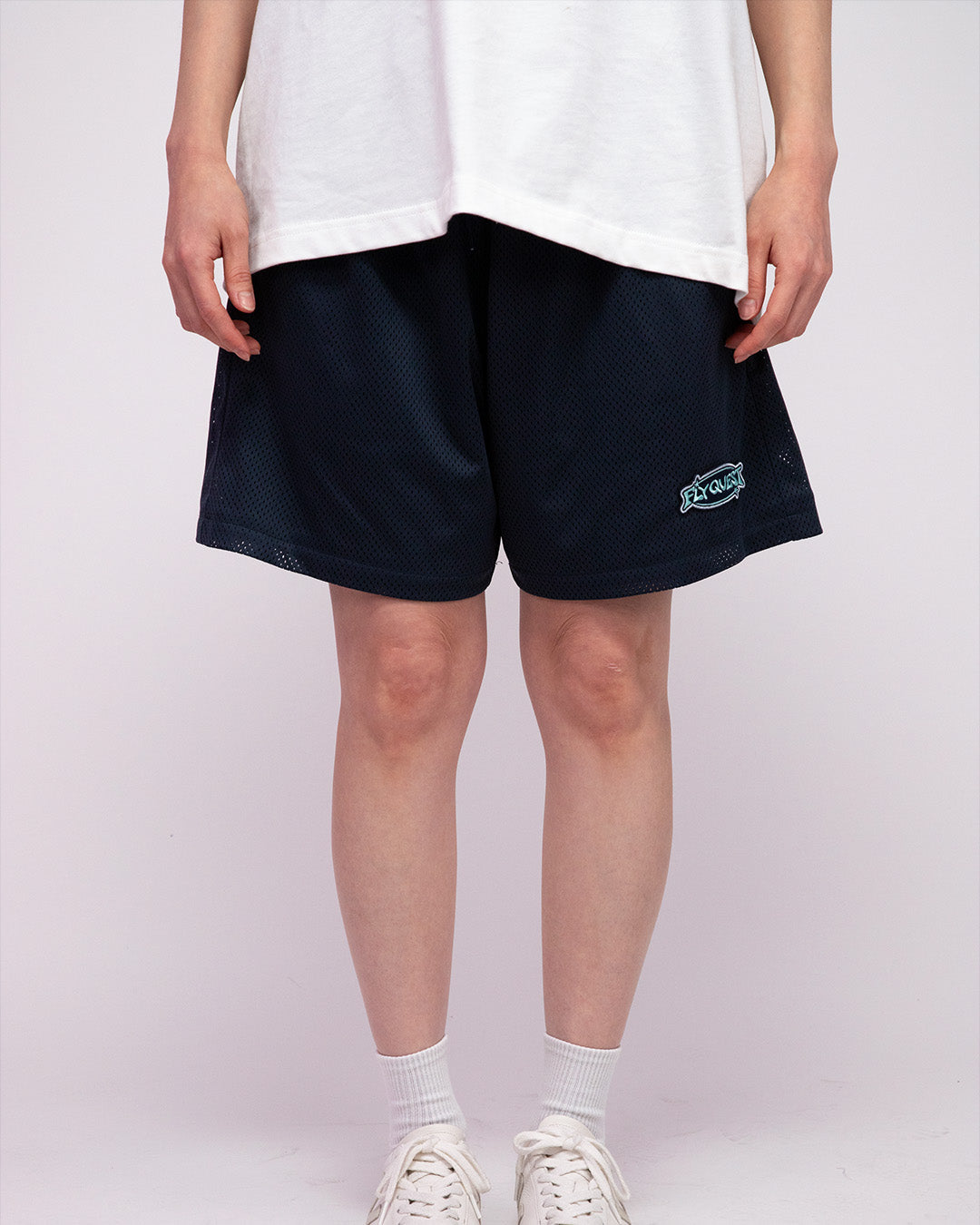 Navy Mesh Gym Shorts [Pre-Order , End of August]