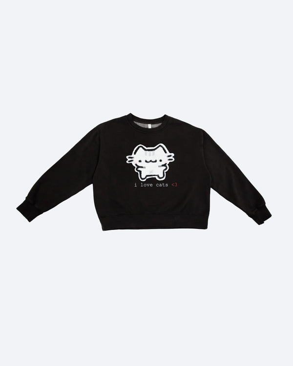 Basil I <3 Cats sweater