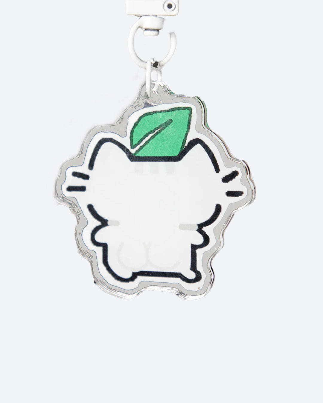Big cat little personality keychain