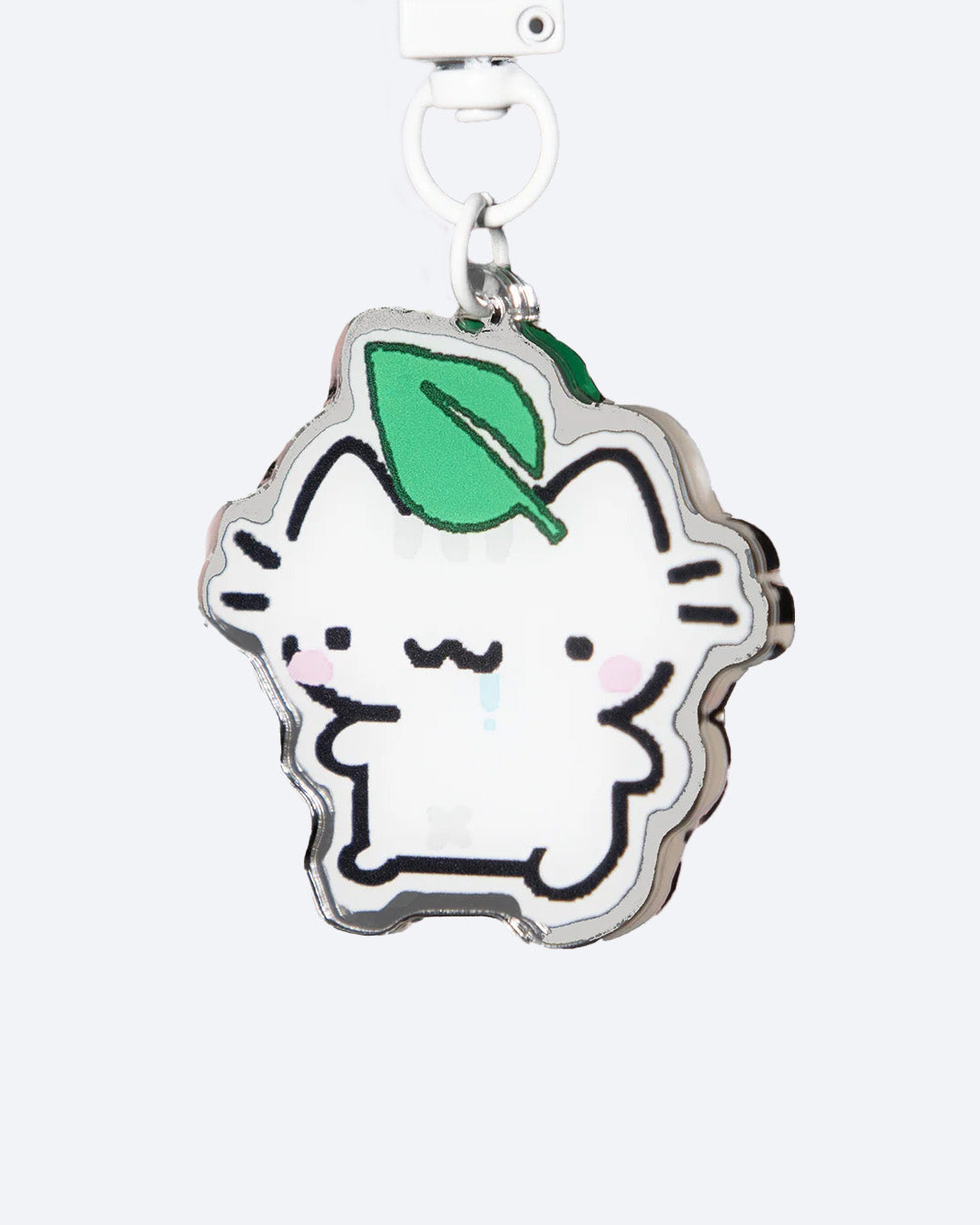 Big cat little personality keychain