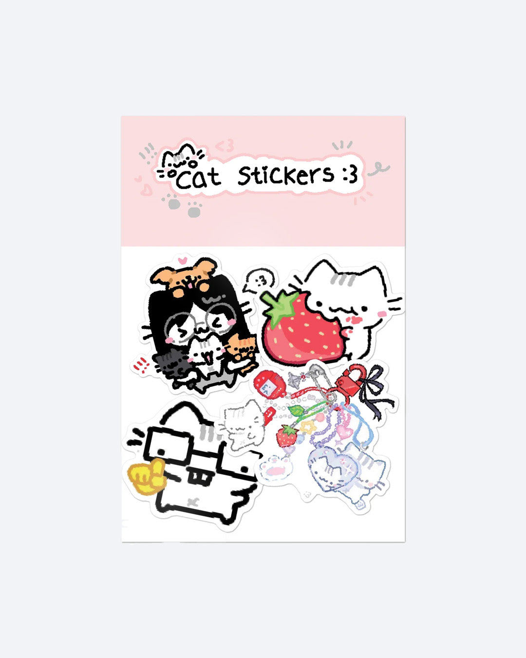 Basil Cats Sticker Pack